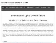 Tablet Screenshot of cydia-install.com